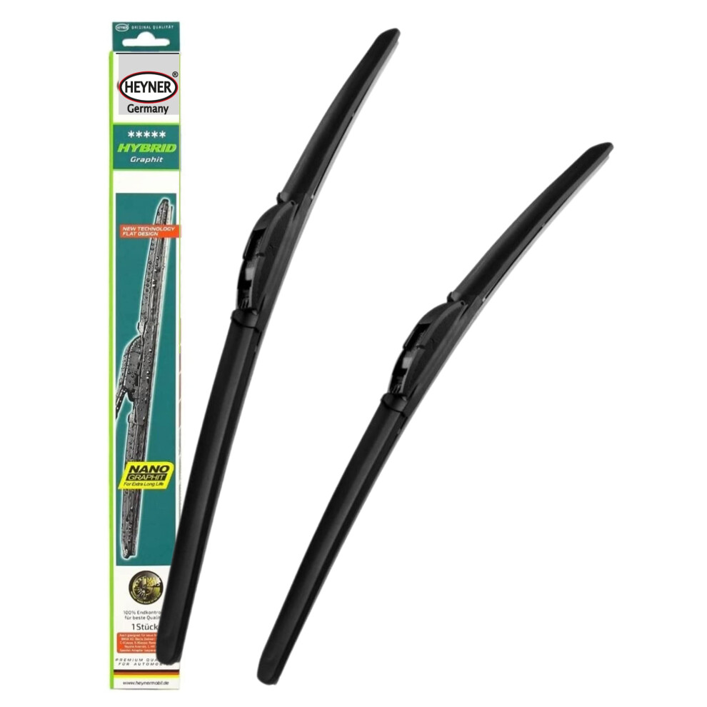 Heyner Wiper Blades For Vauxhall Insignia 2017-On Hybrid Windscreen Wipers Front 24"20" Hh2420h