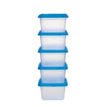 Stack-a-Boxes Food Storage Containers, 200ml, Pack of 5