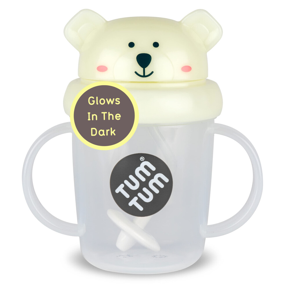 Tippy Up Free Flow Sippy Cup (No Valve), Sippy Cup For Toddlers, 200Ml, Bpa Free (Pete Polar Bear S3) Tum Tum