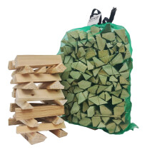 Kiln-Dried Kindling Wood 1 X Bag Eco-Friendly Easy Light Wood Natural Firelighters for Wood Burning Stoves, BBQs, Pizza Ovens, Log Burners