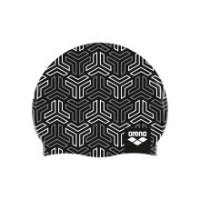 Gorro de nataci n de silicona unisex Arena Print 2 para adultos, mujeres y hombres, entrenamiento intensivo, c modo, antideslizante, para cabello