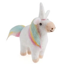 Needle Felting Craft Kit, Unicorn, 12.5 x 10 cm