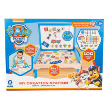 Creation Station Table - Magnetic Creation Station, Counting, Colouring, Spelling, Time-Telling, Drawing, Colourful - Hours of Craft Fun for 3 Years