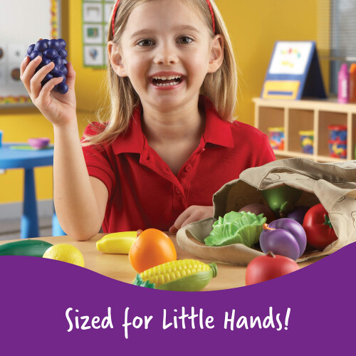 Learning Resources New Sprouts Fruit & Veg Tote 2