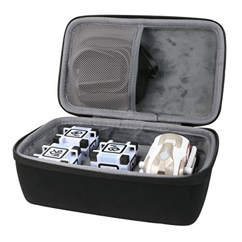 Hard Case for Anki Cozmo Robot Kids Electronic Remote Smart Robot (external black,interior grey+Neto)