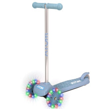 ATOM Light-UP Move 'N' Groove Childrens Scooter | 3 Wheeled Tri Scooter | Tilt To Turn Steering Three Wheeled Toddler Scooter With Light Up Wheels |