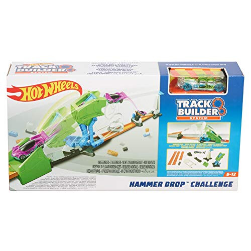 Hot Wheels FLL01 Builder Abbatti il Martello Track for Machinery