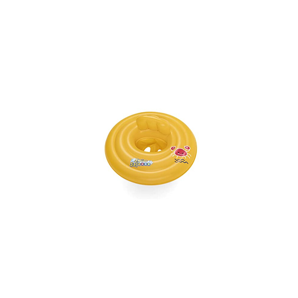 Bestway Swimming Float Inflatable For Infants | Round 3-Ring Inflatable Baby Boat Float For Toddlers Boys And Girls, Ages 0-12 Months