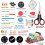 Sewing Kit,184 Pcs Premium Large Sewing Supplies with PU Case,38 XL Thread Spools,Scissors,Thimble,Threader,Needle,Suitable for 3