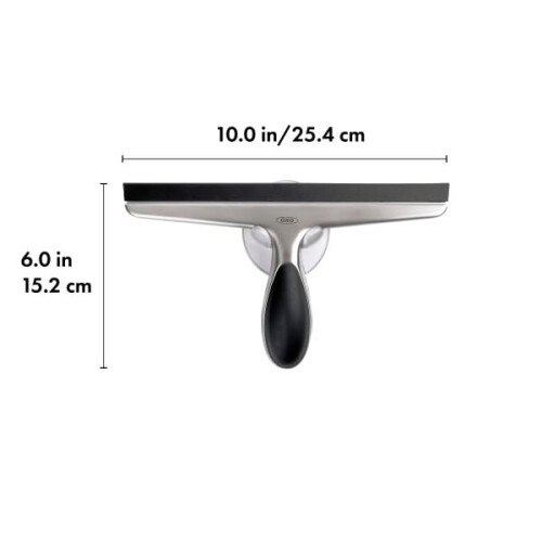 Good Grips Stainless Steel Squeegee, White/Black 1