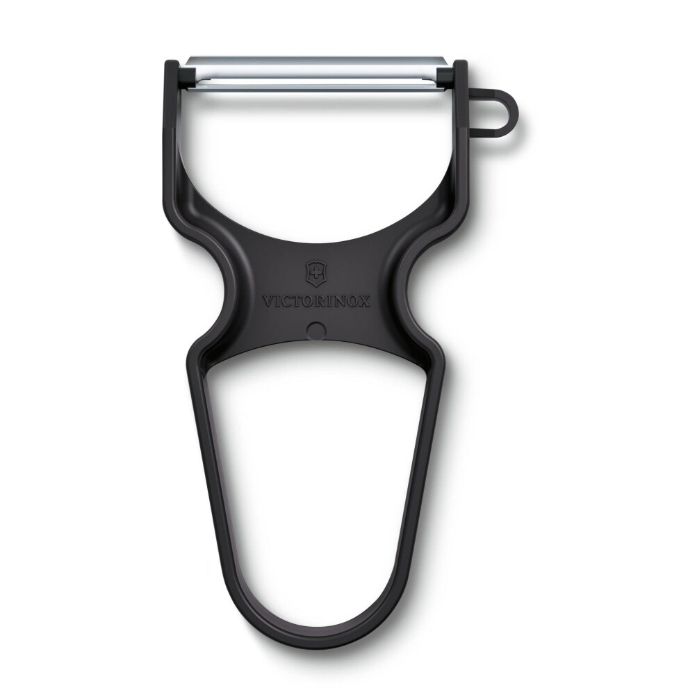 Rapid Straight Edge Fruit and Vegetable Peeler (Black) 5.5 x 2.7 x 0.6 in 6.0930.3
