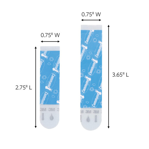 BATH22-ES Water-Resistant Refill Strips 2