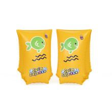 Inflatable Swimming Armbands for Kids | Float Bands Sleeves, Inflatable Swim Armbands for Boys and Girls, Ages 5-12, Yellow
