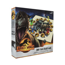 Jurassic World Dino Chase Board Game, Exciting Family Friendly Dinosaur Game, For 2-4 Players, Great Gift For Kids Aged 4+
