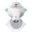 Bluetooth-Karaoke-Mikrofon mit SD-Kartensteckplatz, LED-Beleuchtung, Weiß 6