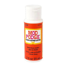 Gloss Water Base Sealer/Glue And Finish, White, 2 oz