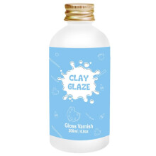 200ml Air Dry Clay Glaze,Air Dry Clay Varnish for Airdry Clay,Clay Varnish for Air Drying Clay Can Used to Prevent Clay Cracking, Scratches, and