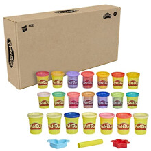 Sæt med 21 krukker med Play-Doh tilbehør