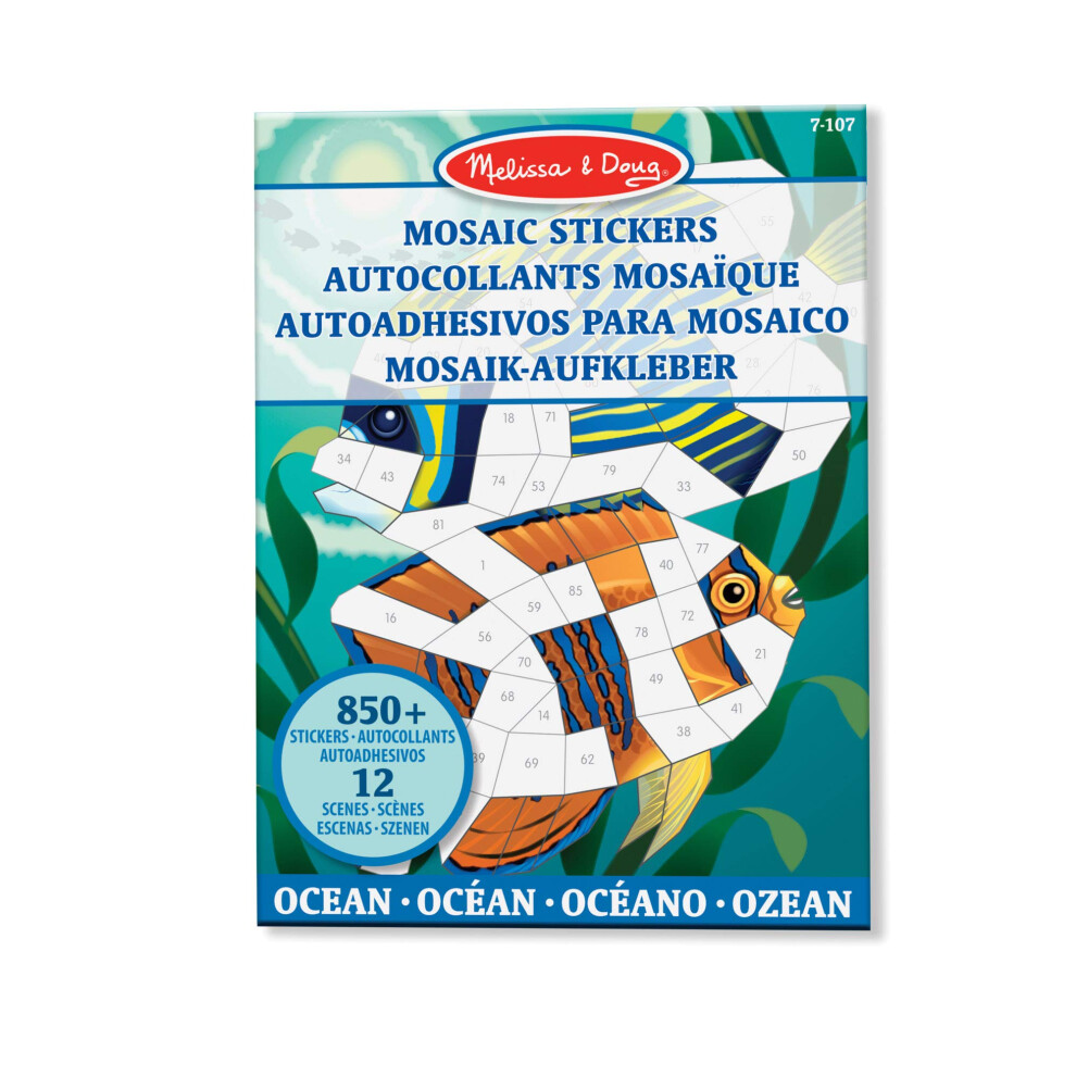 Melissa & Doug 40161 Activity Books-Coloring/Painting/Stickers, Multi