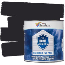 Rainbow Chalk Markers UPVC Plastic Paint - 5L Granite | Non-Toxic & Water-Based Exterior uPVC Paint for Plastic Cladding, Facia Boards, Window Frames