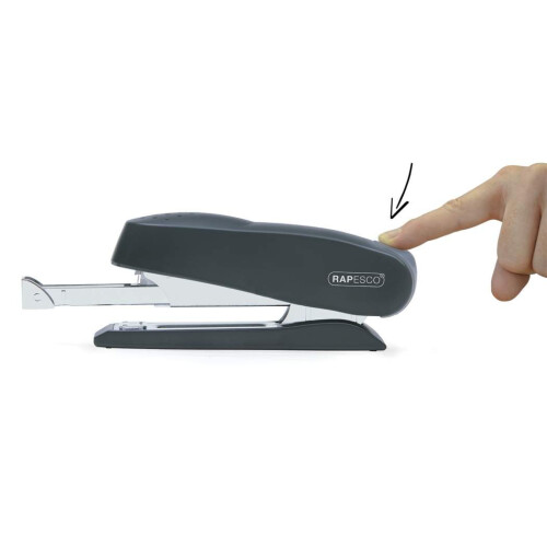 R71726B3 ECO Spinna Front Loading Stapler, 50 Sheet Capacity, Grey 2