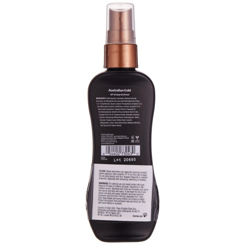 Australian Gold - Instant Sunscreen Spray SPF 30 100 ml (Pack of 1) 1
