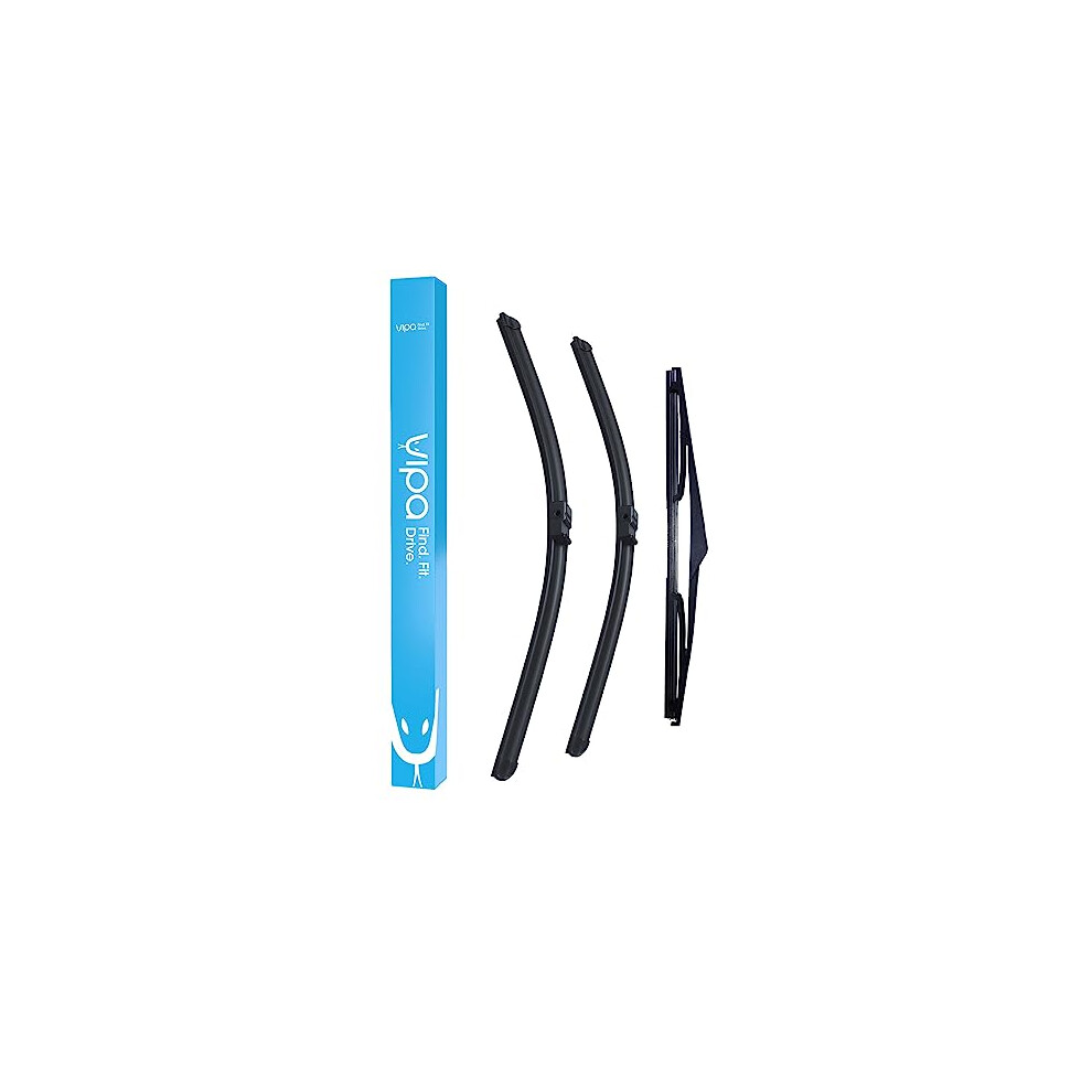Vipa Wiper Blade Set Fits: Vauxhall Astra H Mk5 Hatchback Jan 2004 To Nov 2010 5056162285729