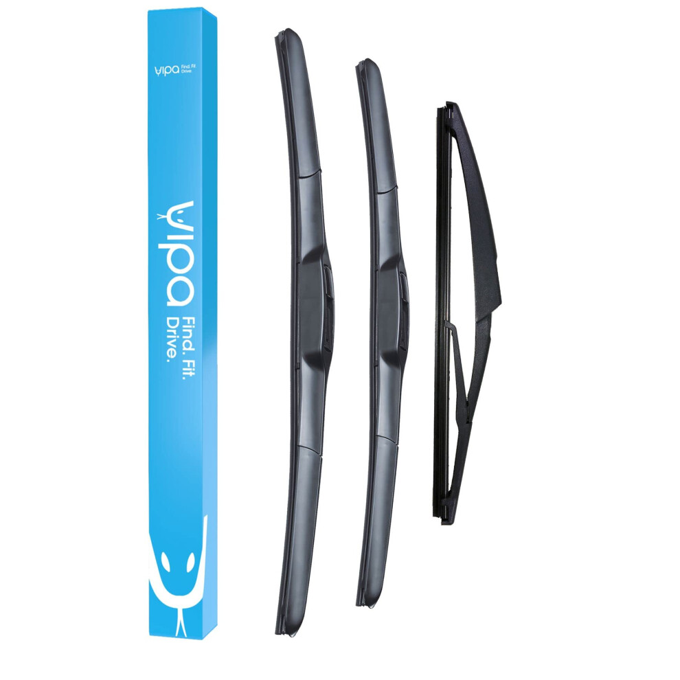 Vipa Wiper Blade Set Fits: Mini Mini F55 F56 Hatchback Aug 2014 Onwards 5056162278080