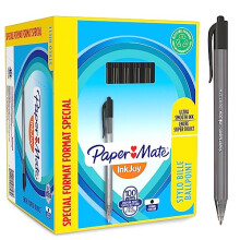 InkJoy 100RT Retractable Ballpoint Pens | Medium Point (1.0mm) | Black | 100 Count