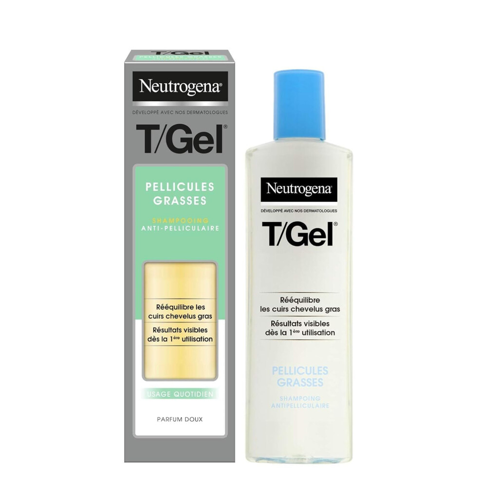 T/Gel Oily Hair Care Shampoo 250 ml