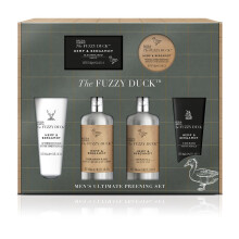 The Fuzzy Duck Men's Hemp & Bergamot Luxury Ultimate Preening Gift Set (Pack of 1) - Vegan Friendly