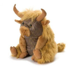 Angus the Highland Bull Doorstop by Dora Designs