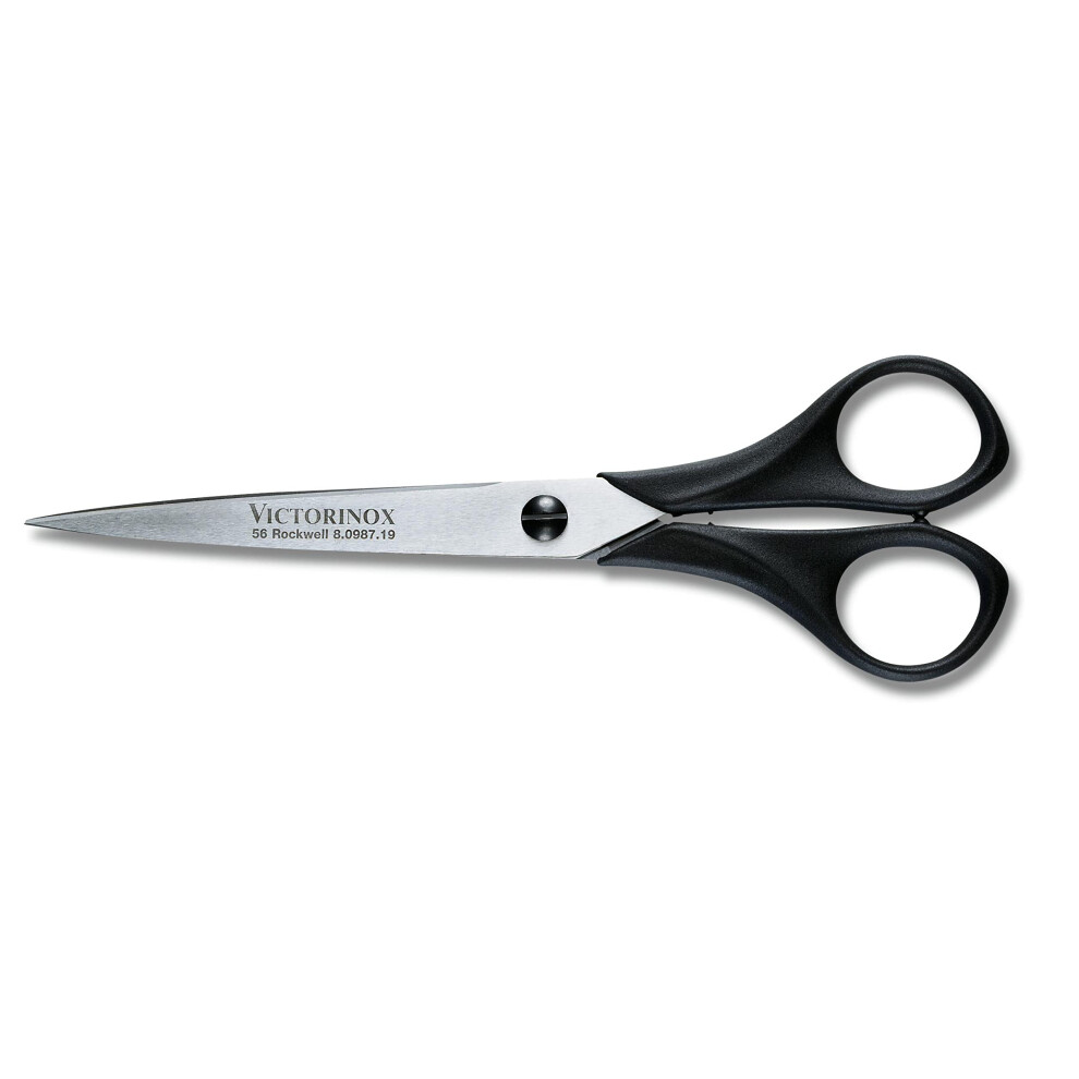 Stainless Household/Hobby Scissors, Black/Silver, 19 x 5 x 5 cm