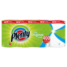 White Kitchen Roll, 4 rolls (Pack of 1)