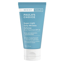 RESIST Anti Aging Moisturiser SPF 30 - Light Tinted Mattifying Day Cream with Vitamin E & Resveratrol - Protects from Sun Damage - Combination to Oily