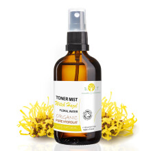 Organic Hydrolat Witch Hazel Deep Sleep Pillow Spray Hamamelis 100% Alcohol free Pore cleaner Oily Skin Toner Face Make up Remover Blemish Acne