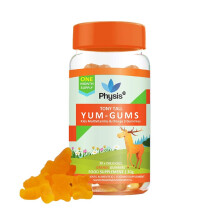 Kids Multivitamin Gummies | Ages 2+ | 30 Orange Flavour Chewable Vitamin with Vitamins C, D, Omega 3 & More | Kids Vitamins Chewies for Cognition,