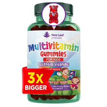 Multivitamins for Children Kids Multivitamin Gummies SIX Months Plus Zinc Vegan Essential Vitamins A, B3, B5, B6, B7, B9, B12, C, D, E with Minerals,
