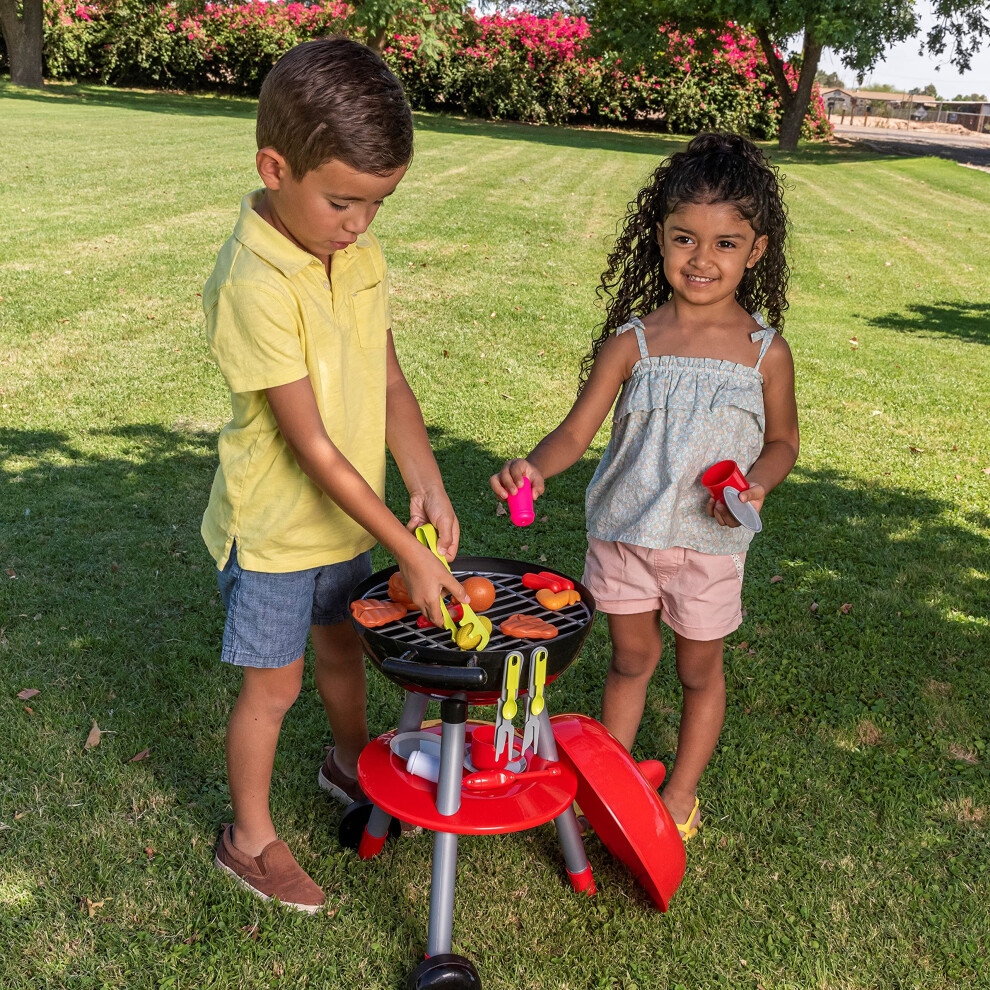 Bbq Toy Set 24-Piece Little Chef – Interactive Grill With Light-Up