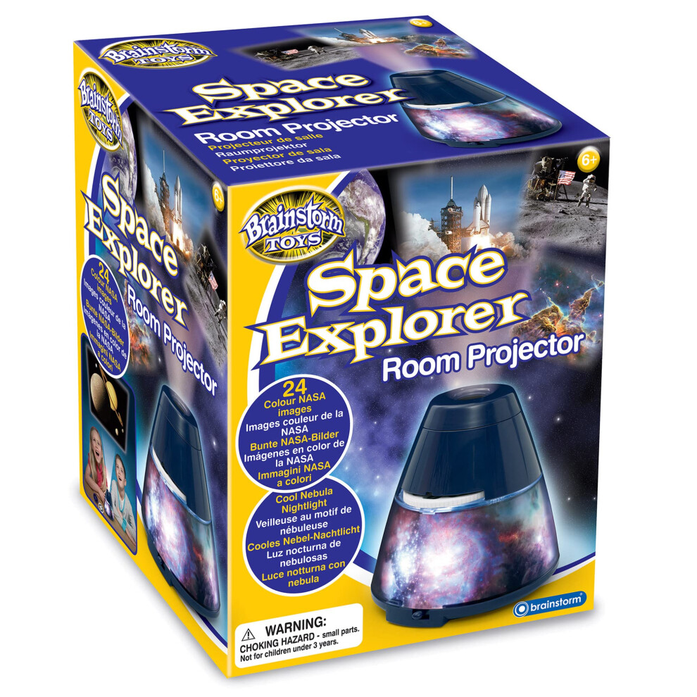 Brainstorm Toys Light Space Explorer Room Projector Night