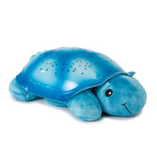 Calming Nightlight Star Projector | Gentle Brightness | 3 Colors | 8 Constellations | Auto-Shutoff | Twilight Turtle Blue