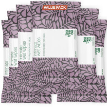Intimate Wet Wipes with Tea Tree Oil for Feminine Hygiene – 144 Wipes (6 Packs) | Cleanser for Sweat and Bad Odour | Refreshing, Moisturizing &