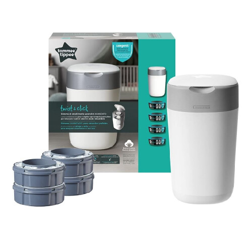 Tommee Tippee Starter pack twist &amp; click + 4 opvullingen - sangenic