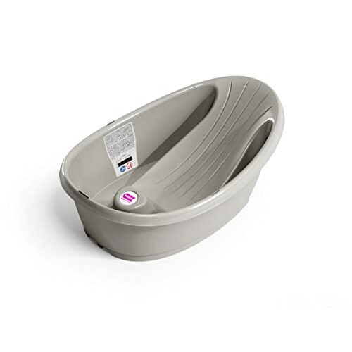 Onda Baby Compact Shower Bath with Thermometer Grey