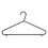 Amazon Plastic Hangers with Suit Trouser Bar and Lips, Black (50-Pack) 3