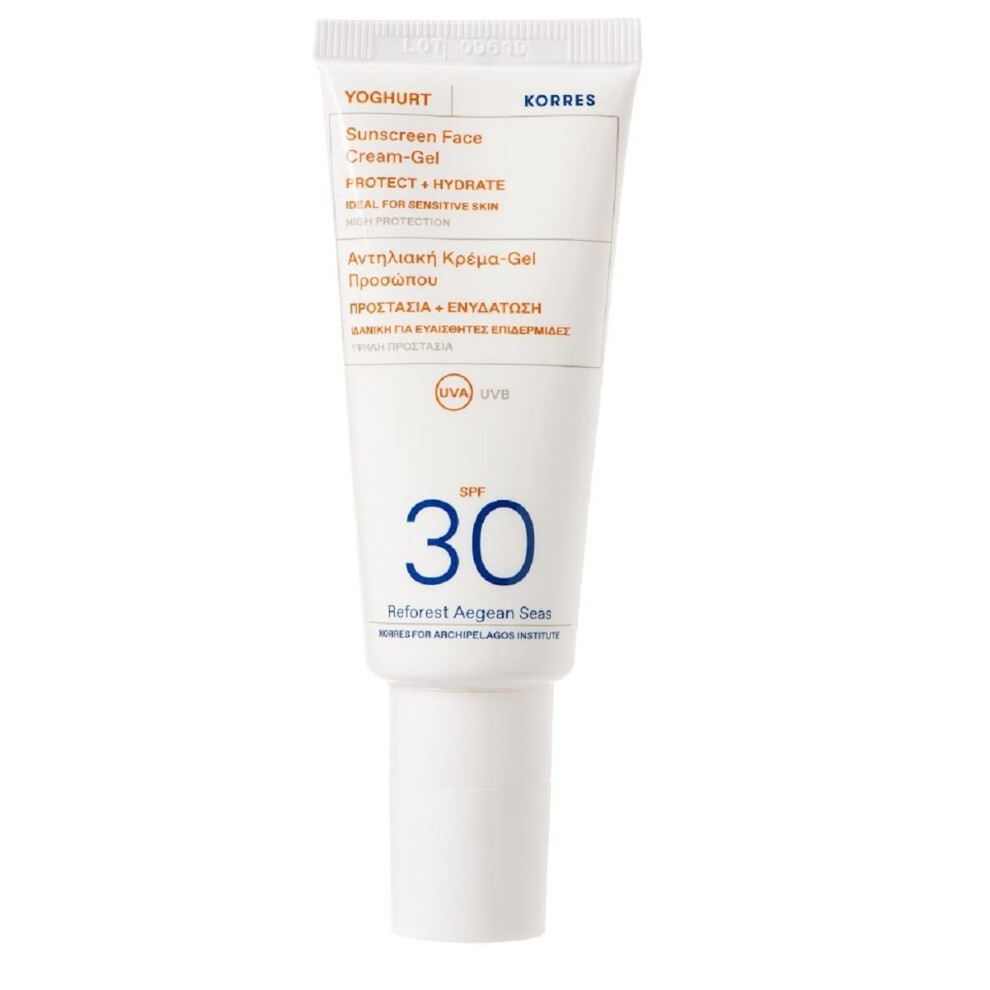 Yoghurt SPF30 Face Sun Cream Gel 40ml