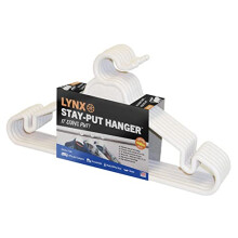 Lynx 1200W Stay-Put Clothes Hangers (Pack of 6)