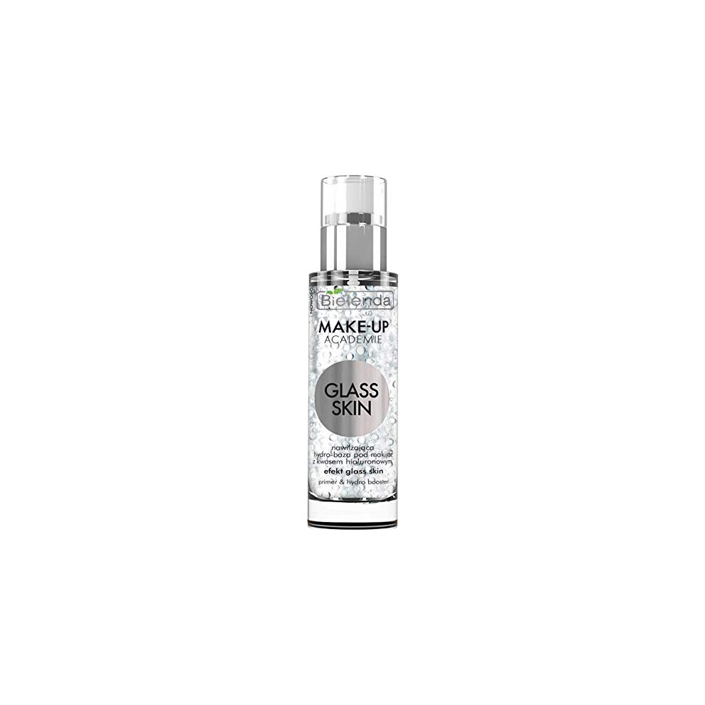 Academie Bielenda Make-Up Glass Skin Moisturizing Hydro-Make-Up Base Primer With Hyaluronic Acid 30 G