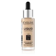 EVELINE LIQUID CONTROL HD Longstay Mattierient Primer 32 ml (015 LIGHT VANILLA)
