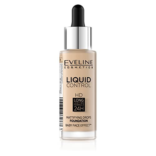 EVELINE LIQUID CONTROL HD Longstay Mattierient Primer 32 ml (015 LIGHT VANILLA)
